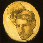 Saturnino Herrán, Autorretrato con calavera (ca. 1918)