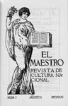 Portada de El Maestro: Revista de Cultura Nacional, México, n.º I, 1921