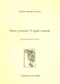 Pintura y literatura : El espacio secuencial / Mariano Baquero Goyanes | Biblioteca Virtual Miguel de Cervantes