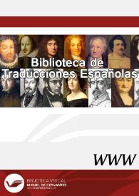 Biblioteca de Traducciones Españolas / Directores Francisco Lafarga y Luis Pegenaute
