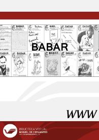 Babar : revista de literatura infantil y juvenil / director Ramón F. Llorens García