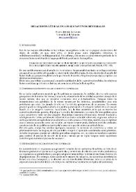 Relaciones léxicas en los sustantivos deverbales / María Querol Bataller | Biblioteca Virtual Miguel de Cervantes
