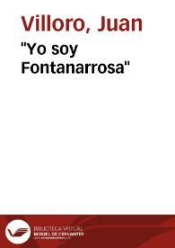 "Yo soy Fontanarrosa" / Juan Villoro | Biblioteca Virtual Miguel de Cervantes