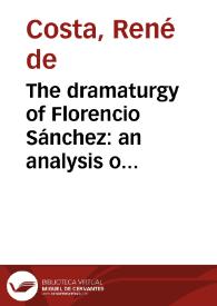 The dramaturgy of Florencio Sánchez: an analysis of "Barranca abajo" | Biblioteca Virtual Miguel de Cervantes