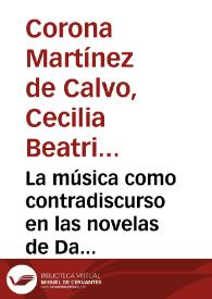 La música como contradiscurso en las novelas de Daniel Moyano / Cecilia Corona Martínez de Calvo | Biblioteca Virtual Miguel de Cervantes