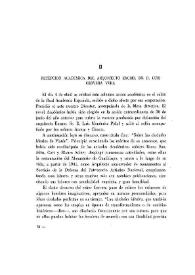 Recepción académica del arquitecto Excmo. Sr. D. Luis Cervera Vera | Biblioteca Virtual Miguel de Cervantes