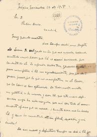Carta de Cravioto, Alfonso | Biblioteca Virtual Miguel de Cervantes