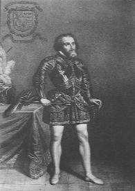 Fotografía de un retrato de Hernán Cortés del Museo Nacional de Historia de México | Biblioteca Virtual Miguel de Cervantes