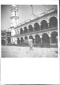 Fotografía del Ayuntamiento de Veracruz, primero que construyó Hernán Cortés | Biblioteca Virtual Miguel de Cervantes