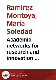 Academic networks for research and innovation: experiences of Open Educational Movement’s in a Latin-American context | Biblioteca Virtual Miguel de Cervantes