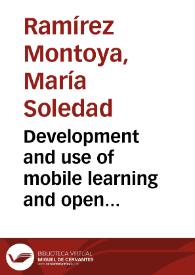 Development and use of mobile learning and open educational resources for educational researchers training | Biblioteca Virtual Miguel de Cervantes