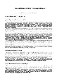 Diagnóstico sobre la convivencia / CEIP Marqués de Santillana (Palencia) | Biblioteca Virtual Miguel de Cervantes