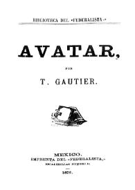 Avatar / por T. Gautier | Biblioteca Virtual Miguel de Cervantes