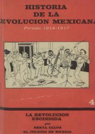 La revolución escindida / Berta Ulloa | Biblioteca Virtual Miguel de Cervantes