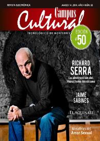 Campus Cultural. Revista electrónica. Año 4, núm. 50, 14 de marzo de 2014 | Biblioteca Virtual Miguel de Cervantes