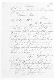 [Carta de Jesús José Rodríguez a Francisco I. Madero. Galeana (Chihuahua), 7 de marzo de 1911] | Biblioteca Virtual Miguel de Cervantes