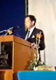 Ceremonia de entrega del Premio Literario Diana-Novedades 1988 / Homero Aridjis | Biblioteca Virtual Miguel de Cervantes
