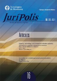 Jurípolis. Vol. 4, núm. 16, enero-junio 2015  | Biblioteca Virtual Miguel de Cervantes