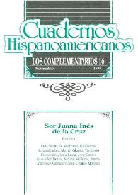 Cuadernos Hispanoamericanos. Los Complementarios 16, noviembre 1995 | Biblioteca Virtual Miguel de Cervantes