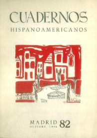 Cuadernos Hispanoamericanos. Núm. 82, octubre 1956 | Biblioteca Virtual Miguel de Cervantes