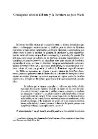 Concepción estética del arte y la literatura en José Martí / Florinda Álzaga | Biblioteca Virtual Miguel de Cervantes