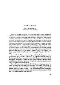 Perfil de Hostos / José Ferrer Canales | Biblioteca Virtual Miguel de Cervantes