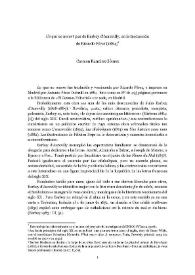 "Ce qui ne meurt pas" de Barbey d'Aurevilly, en la traducción de Ricardo Pérez (1884) / Carmen Ramírez Gómez | Biblioteca Virtual Miguel de Cervantes