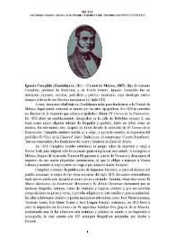 Ignacio Cumplido (Guadalajara, 1811- Ciudad de México, 1887) [Semblanza] / Luis Enrique González Cisneros y María Fernanda Rodríguez Tirado  | Biblioteca Virtual Miguel de Cervantes