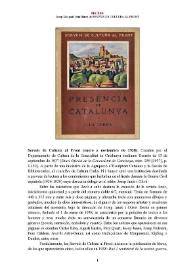 Serveis de Cultura al Front (enero a noviembre de 1938) [Semblanza] / Josep Mengual | Biblioteca Virtual Miguel de Cervantes