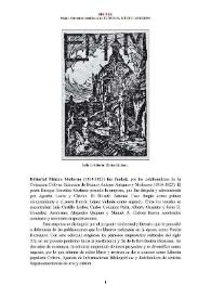 Editorial México Moderno (1919-1921) [Semblanza] / Freja I. Cervantes | Biblioteca Virtual Miguel de Cervantes