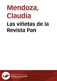Las viñetas de la Revista Pan | Biblioteca Virtual Miguel de Cervantes