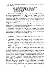 Un nuevo libro sobre el Cenáculo de Milán / Francisco Pompey | Biblioteca Virtual Miguel de Cervantes