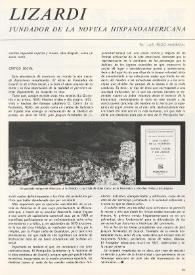 Lizardi. Fundador de la novela hispanoamericana / por Luis Iñigo Madrigal | Biblioteca Virtual Miguel de Cervantes