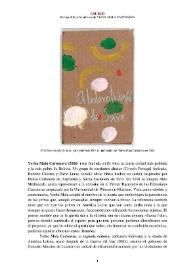 Yerba Mala Cartonera (2006-  ) [Semblanza] / Ksenija Bilbija | Biblioteca Virtual Miguel de Cervantes