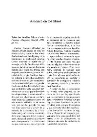 Cuadernos Hispanoamericanos, núm. 679 (enero 2007). América en los libros / Milagros Sánchez Arnosi | Biblioteca Virtual Miguel de Cervantes