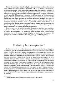 El diario y la contemplación / Miguel Manrique | Biblioteca Virtual Miguel de Cervantes