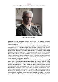 Guillermo "Willie" Schavelzon (Buenos Aires, 1945-  ) [Semblanza] / Martín Felipe Castagnet  | Biblioteca Virtual Miguel de Cervantes