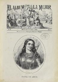 El Álbum de la Mujer : Periódico Ilustrado. Año 1, tomo 1, núm. 3, 23 de septiembre de 1883 | Biblioteca Virtual Miguel de Cervantes