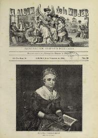 El Álbum de la Mujer : Periódico Ilustrado. Año 2, tomo 3, núm. 20, 16 de noviembre de 1884 | Biblioteca Virtual Miguel de Cervantes