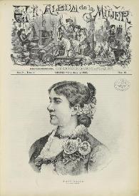 El Álbum de la Mujer : Periódico Ilustrado. Año 3, tomo 4, núm. 16, 19 de abril de 1885 | Biblioteca Virtual Miguel de Cervantes
