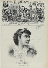 El Álbum de la Mujer : Periódico Ilustrado. Año 3, tomo 4, núm. 20, 17 de mayo de 1885 | Biblioteca Virtual Miguel de Cervantes
