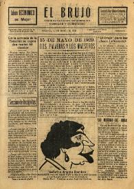 El Brujo. Trisemanario de información, combate y humorismo. Núm. 6, 14 de mayo de 1929 | Biblioteca Virtual Miguel de Cervantes