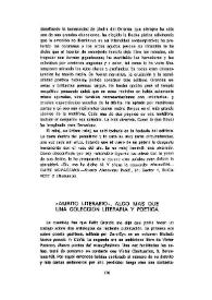 "Ámbito literario", algo más que una colección literaria y poética / Manuel Quiroga Clérigo | Biblioteca Virtual Miguel de Cervantes