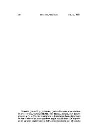 Guillén, Julio F. y Jáudenes, José, "En torno a los colectivos de seres marinos", Instituto Histórico de Marina. Madrid, 1956 [62 páginas en 4.º] / Manuel Alvar | Biblioteca Virtual Miguel de Cervantes
