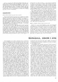 Maragall, abans i ara / Joan Teixidor | Biblioteca Virtual Miguel de Cervantes
