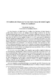 El conflicto de género en "Un lirio entre zarzas" de Isabel Ángela Prieto de Landázuri / Olga Martha Peña Doria | Biblioteca Virtual Miguel de Cervantes