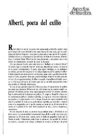 Alberti, poeta del exilio  / Luis García Montero | Biblioteca Virtual Miguel de Cervantes