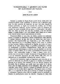 Romanticismo y espíritu de clase en "Los pazos de Ulloa"
 / por José Blanco Amor | Biblioteca Virtual Miguel de Cervantes