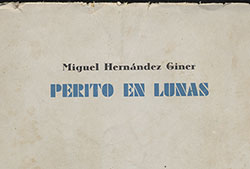 Cubierta de la primera edición de «Perito en lunas», 1933.