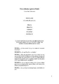 Una aldeana aprovechada / Carlos Etxeba | Biblioteca Virtual Miguel de Cervantes